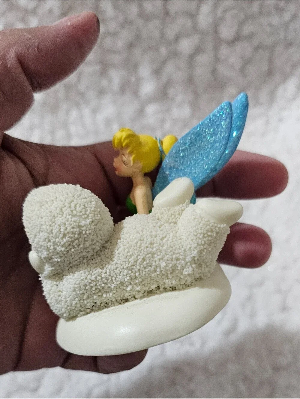 Dept 56 Tinker Bell GIGGLES WITH TINK Figurine SNOWBABIES Christmas 4027562 RARE